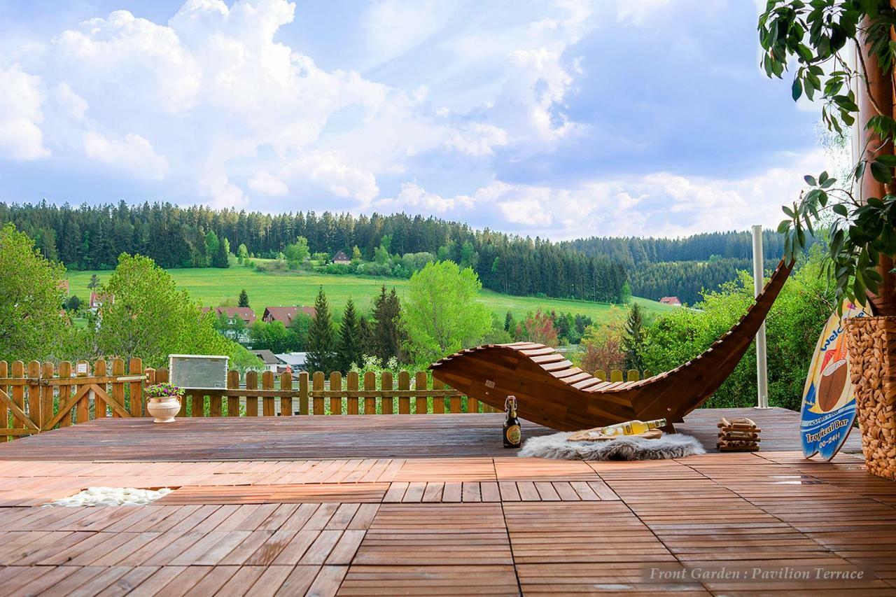 Entire House In Schwarzwald With Mountain View, Private Gym,Sauna And Garden Villa Unterkirnach Exterior foto
